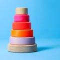 GRIMM'S Small Conical Tower neon-pink