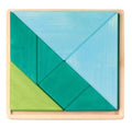 GRIMM'S tangram set blue-green